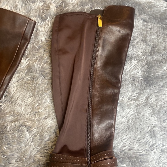 Bandolino Brown Leather Boots Size 9 Excellent Condition - Picture 6 of 12
